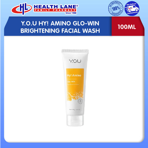 Y.O.U HY! AMINO GLO-WIN BRIGHTENING FACIAL SABUN 100ML